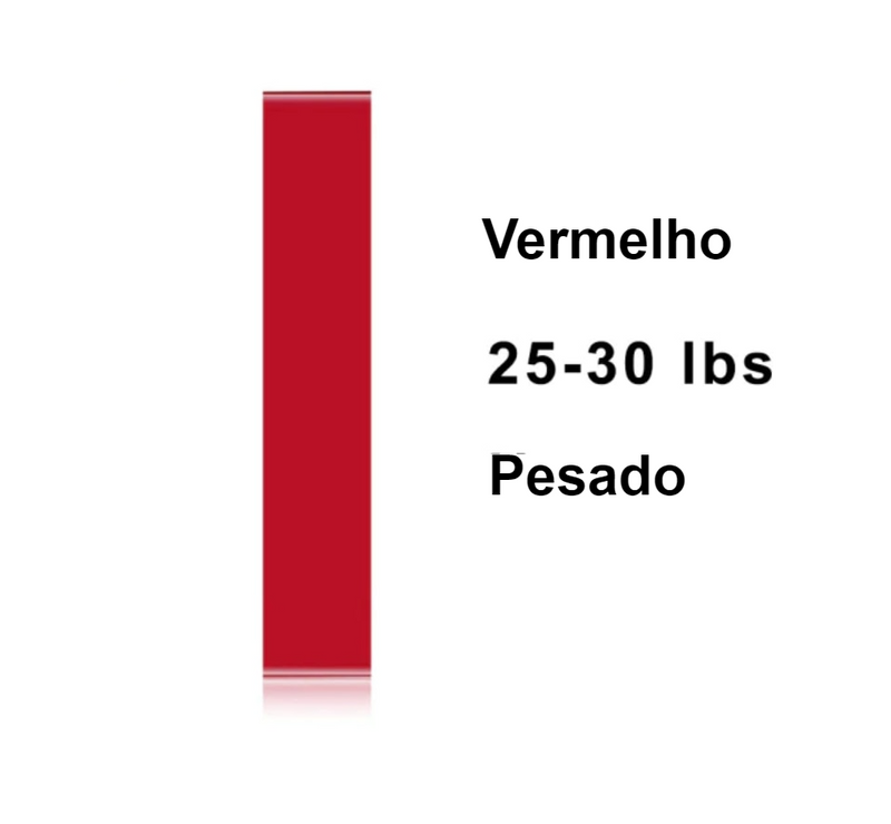 Fita Elástica de Resistência para Exercícios Físicos