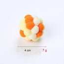 Bola de pelúcia interativa para gatos