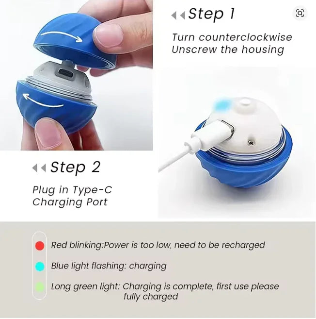 Bola de brinquedo inteligente para cachorro