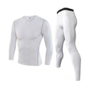 Conjunto de Roupa Térmica e de Compressão Masculina