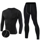 Conjunto de Roupa Térmica e de Compressão Masculina