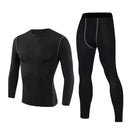 Conjunto de Roupa Térmica e de Compressão Masculina
