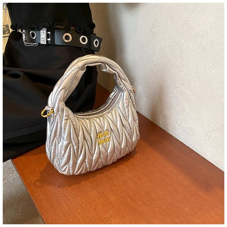 Bolsa feminina transversal couro PU