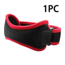 Uma peça de joelheira de ajuste com absorção de choque e suporte para tendão